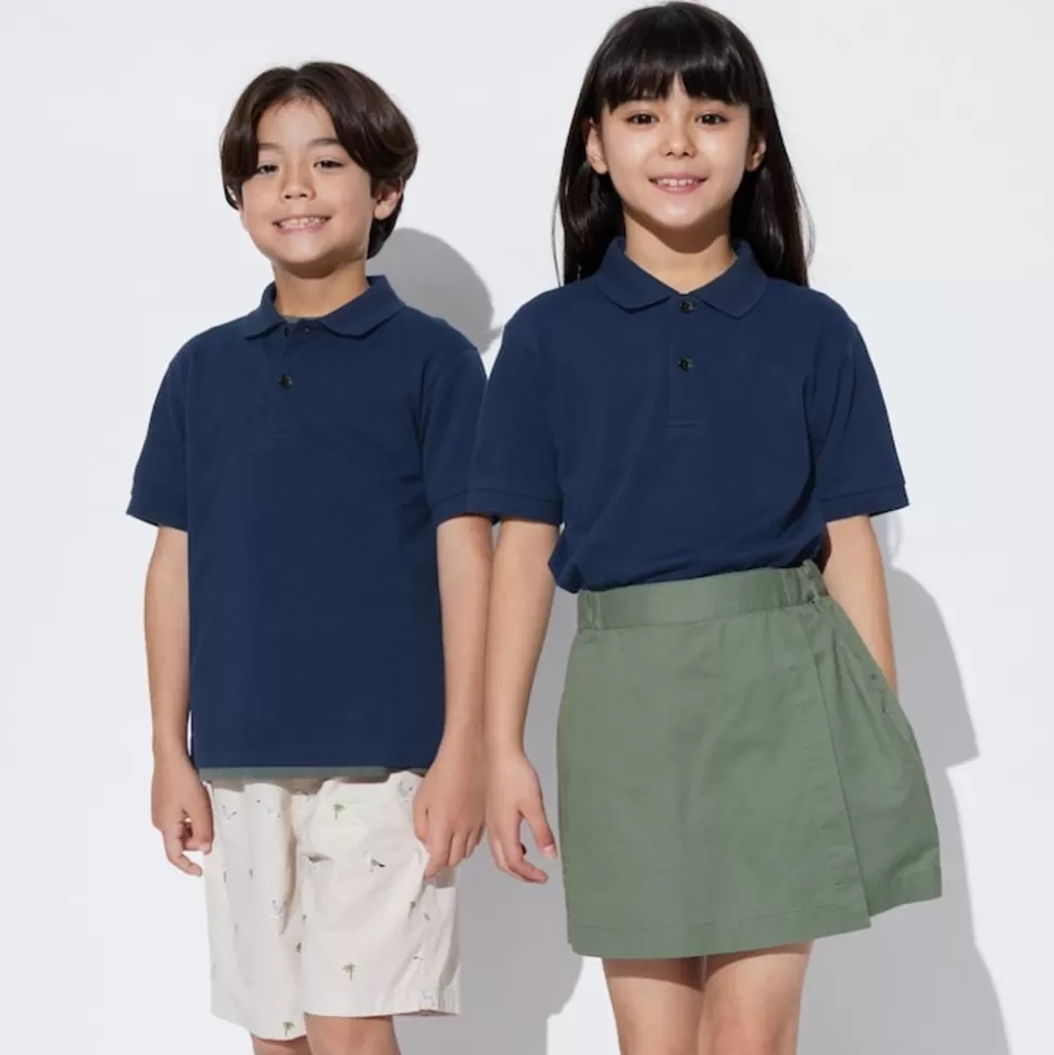 UNIQLO T-Shirts, Bh-Tops & Poloshirts*Kinder Dry Pique Poloshirt