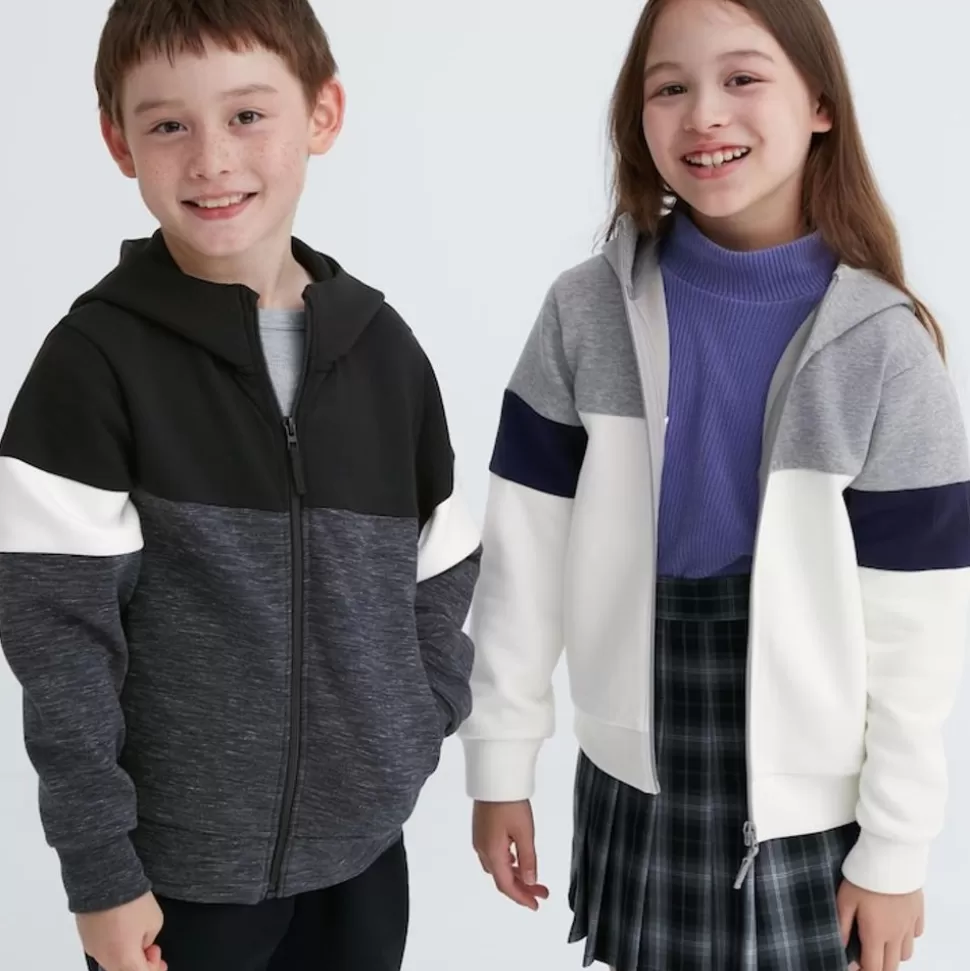 UNIQLO Sweatshirts*Kinder Sanftes Langarmshirt