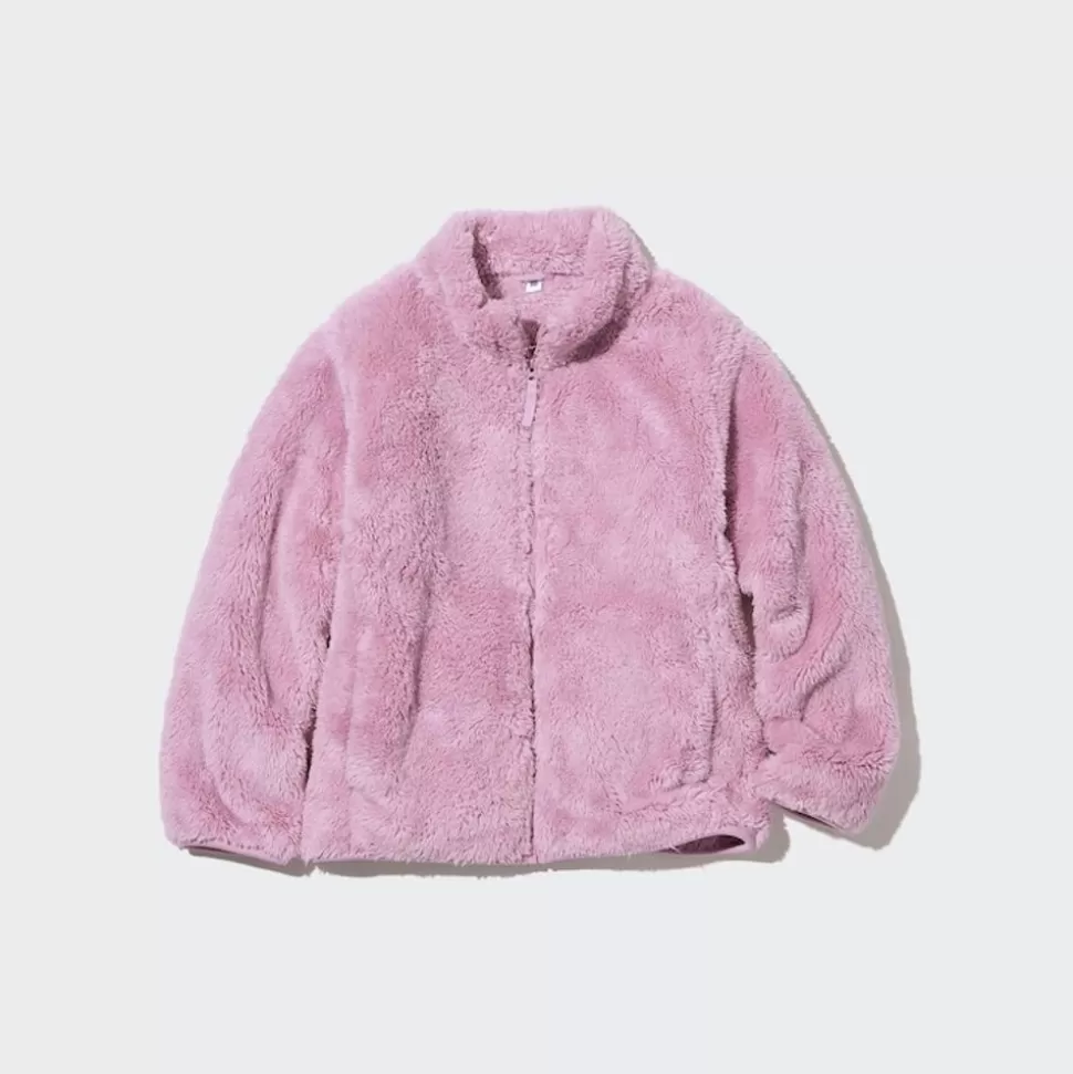 UNIQLO Sweatshirts*Kinder Teddyfleece Jacke