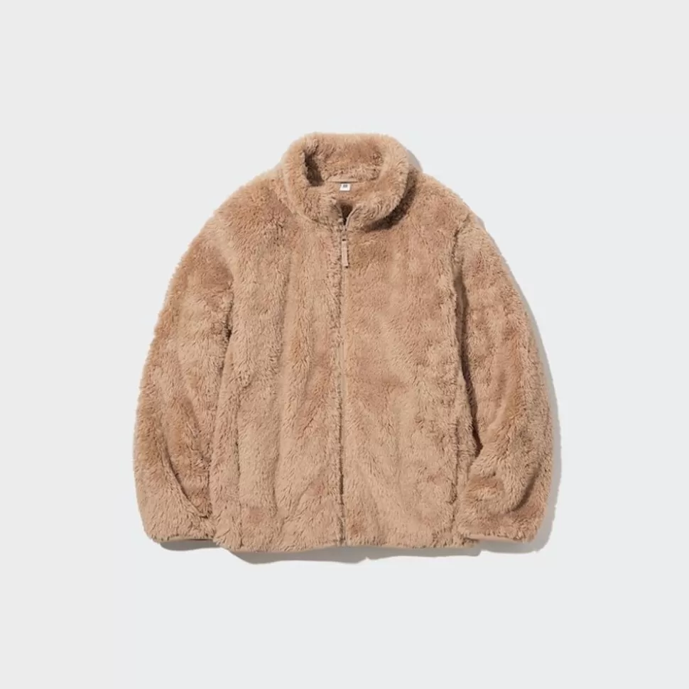 UNIQLO Sweatshirts*Kinder Teddyfleece Jacke
