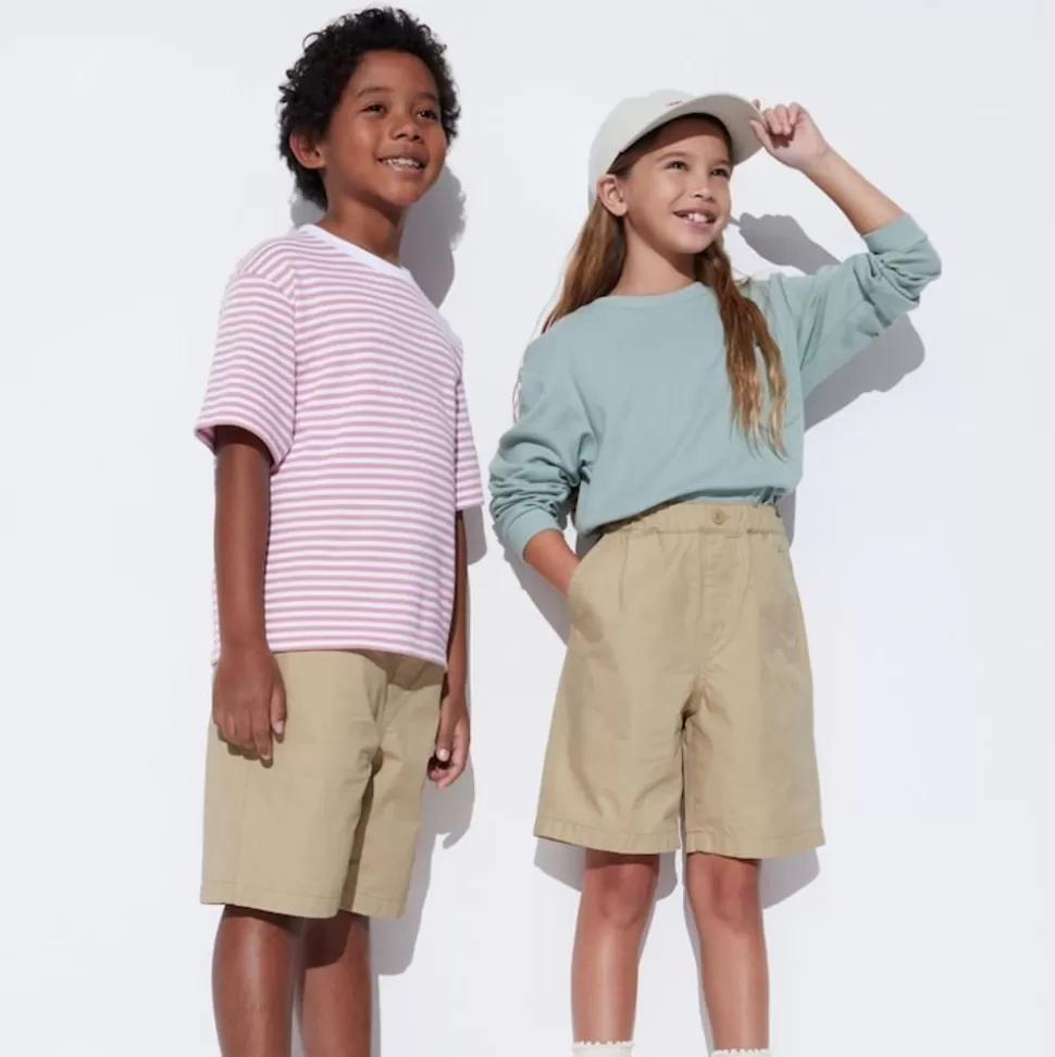 UNIQLO Hosen, Jogginghosen & Leggings*Kinder Twill Easy Shorts