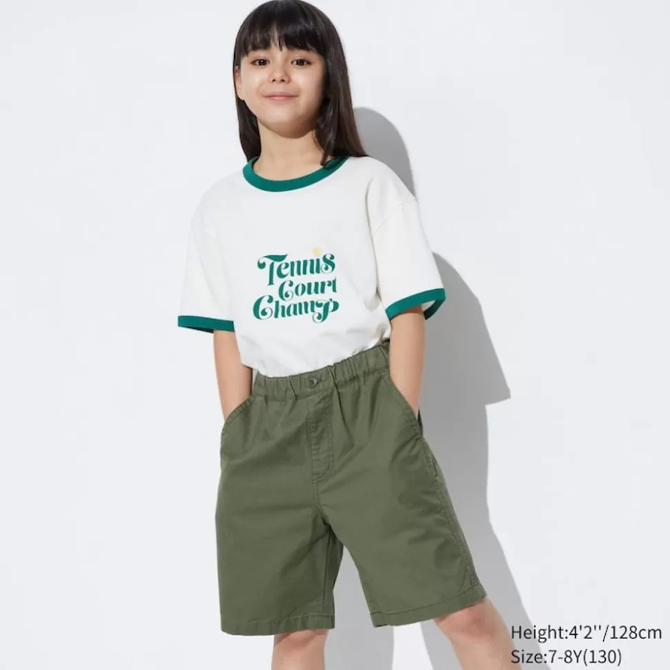 UNIQLO Hosen, Jogginghosen & Leggings*Kinder Twill Easy Shorts