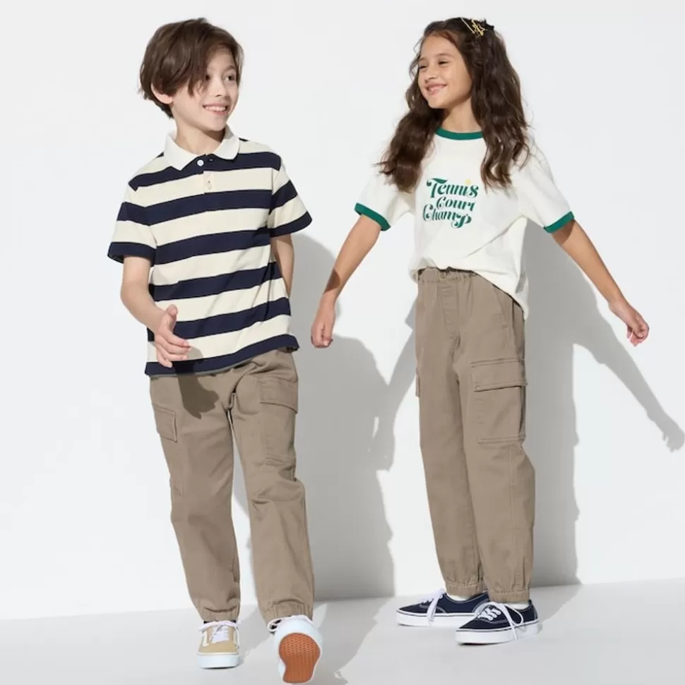 UNIQLO Hosen, Jogginghosen & Leggings*Kinder Ultra Stretch Cargo Jogginghose
