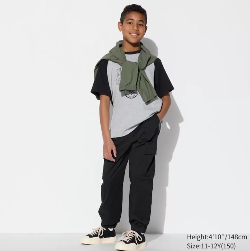 UNIQLO Hosen, Jogginghosen & Leggings*Kinder Ultra Stretch Cargo Jogginghose