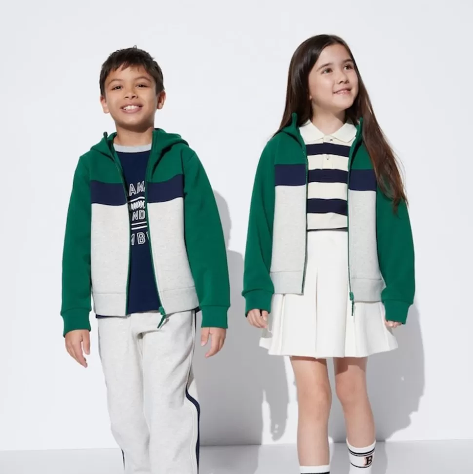UNIQLO Sweatshirts*Kinder Ultra Stretch Dry Sweatjacke Mit Kapuze