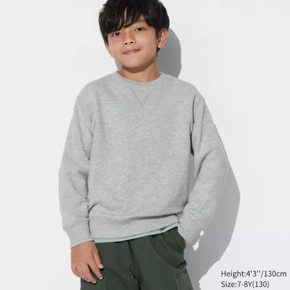 UNIQLO Sweatshirts*Kinder Ultra Stretch Langarmshirt