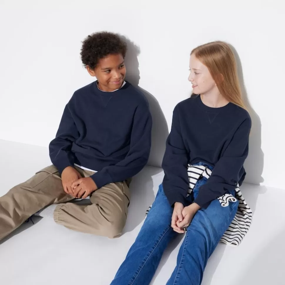 UNIQLO Sweatshirts*Kinder Ultra Stretch Langarmshirt