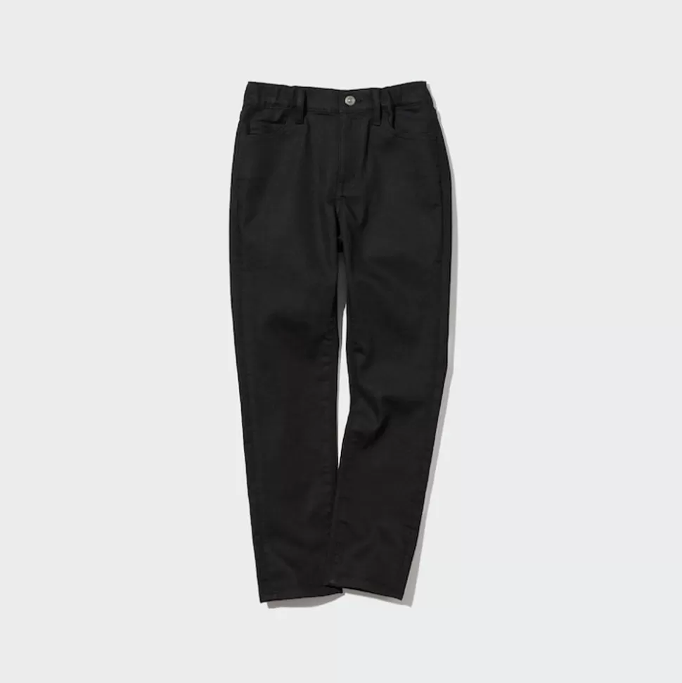 UNIQLO Hosen, Jogginghosen & Leggings*Kinder Ultra Stretch Soft Jeans Mit Reisverschluss Schwarz