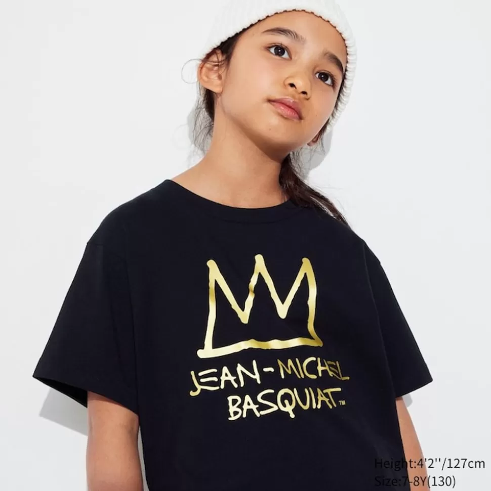UNIQLO T-Shirts, Bh-Tops & Poloshirts*Kinder Ut Archive Ny Pop Art Ut Bedrucktes T-Shirt Schwarz
