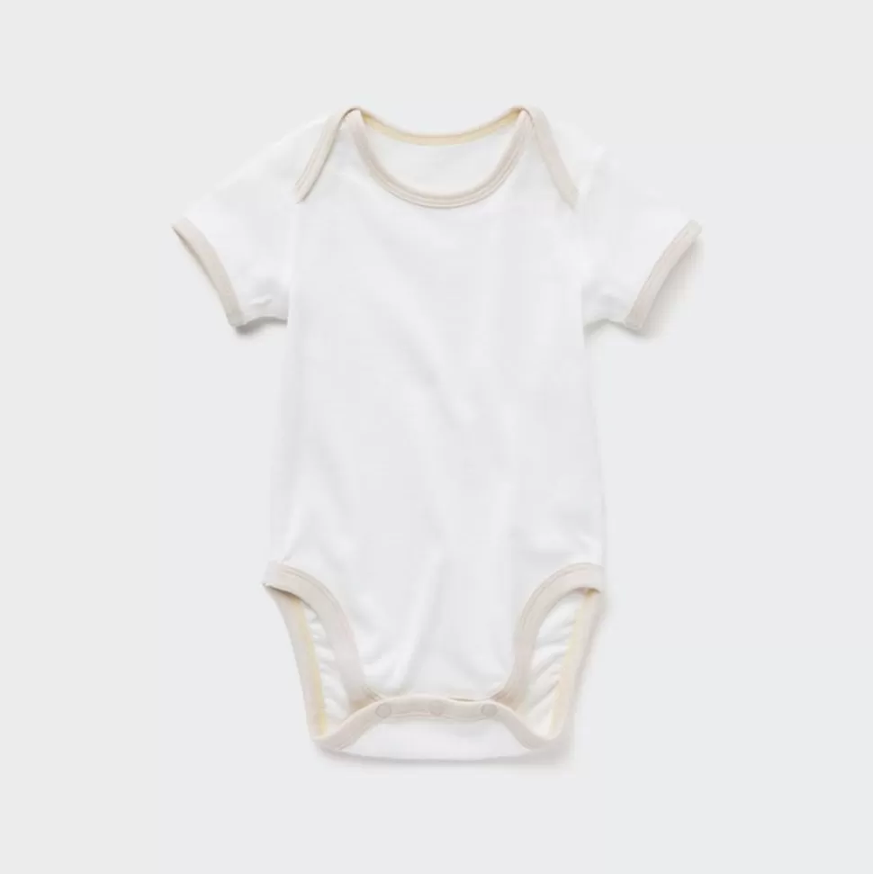 UNIQLO Strampler & Bodys*Kurzarm Body (Colourblock)