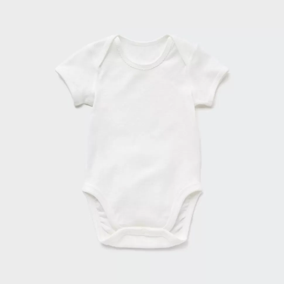 UNIQLO Strampler & Bodys*Kurzarm Body (Lochmuster)