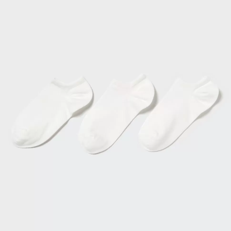 UNIQLO Socken, Strumpfhosen & Leggings*Kurzsocken (3 Paar) Weis
