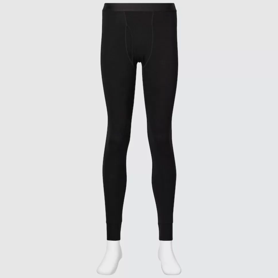 UNIQLO Unterwäsche*Lange Heattech Extra Warm Baumwolle Thermo Unterhose Schwarz