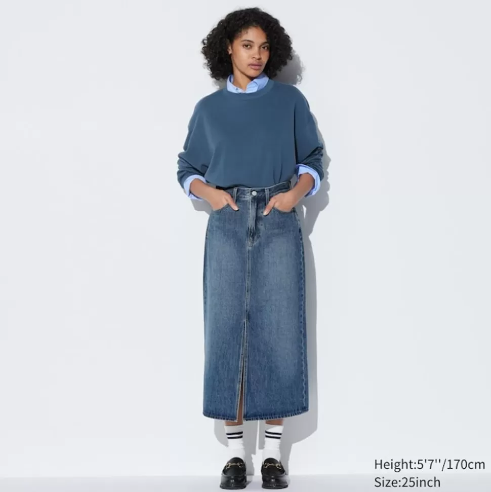 UNIQLO Röcke*Langer Jeansrock
