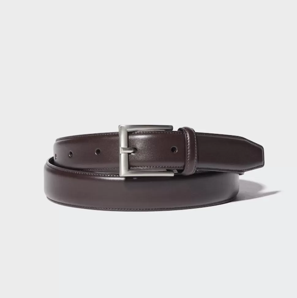 UNIQLO Accessoires & Taschen*Ledergurtel Mit Naht