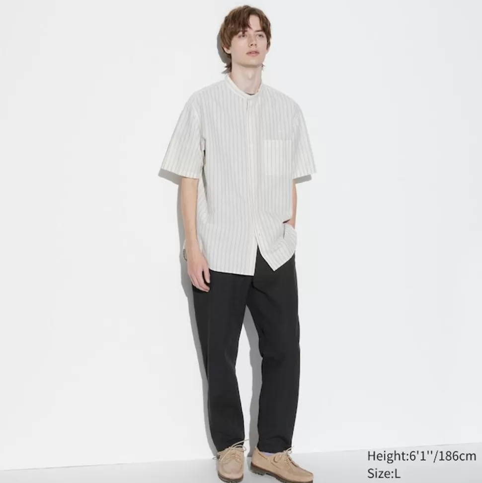 UNIQLO Hosen, Chinos & Jogginghosen*Leinenmix Hose (Relaxed Fit)