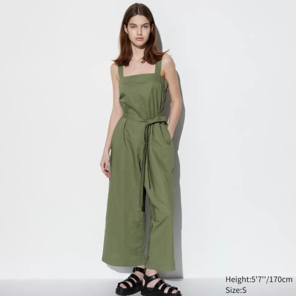 UNIQLO Kleider, Jumpsuits & Overalls*Leinenmix Jumpsuit