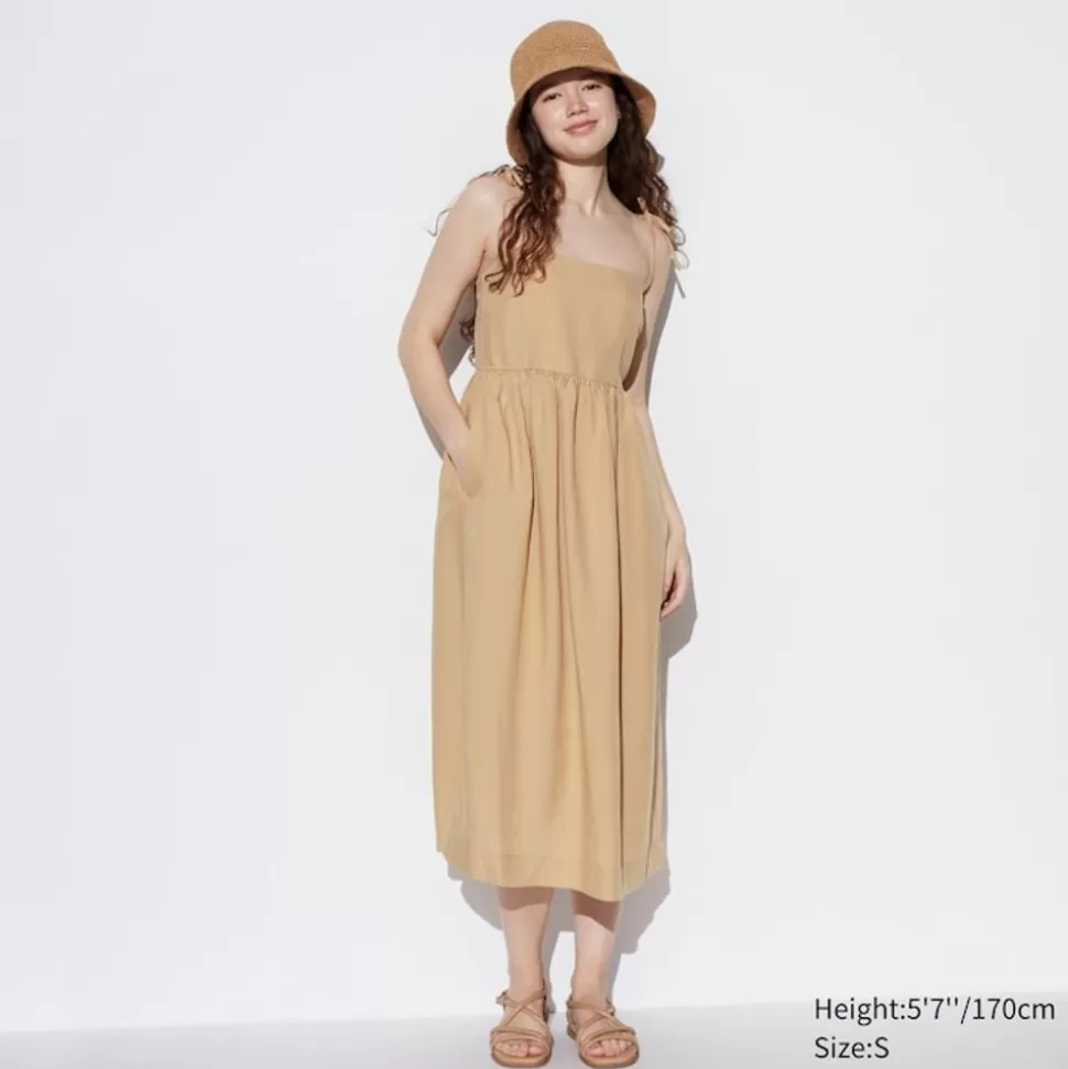 leinenmix_tragerkleid_3.webp UNIQLO Kleider, Jumpsuits & Overalls*Leinenmix Tragerkleid