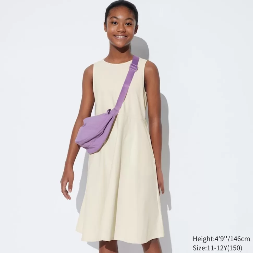 UNIQLO Kleider & Jumpsuits*Madchen Ausgestelltes Armelloses Ultra Stretch Airism Kleid