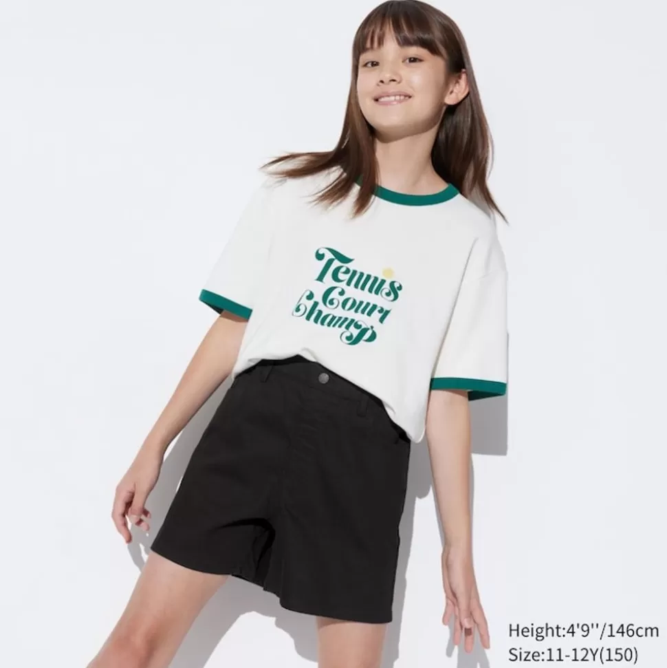 UNIQLO Hosen, Jogginghosen & Leggings*Madchen Easy Colour Shorts