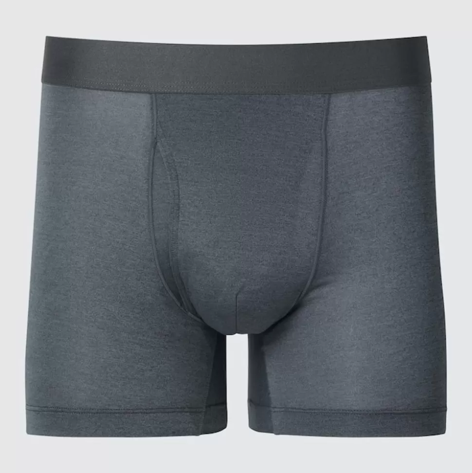 UNIQLO Unterwäsche*Melierte Airism Unterhose Grau