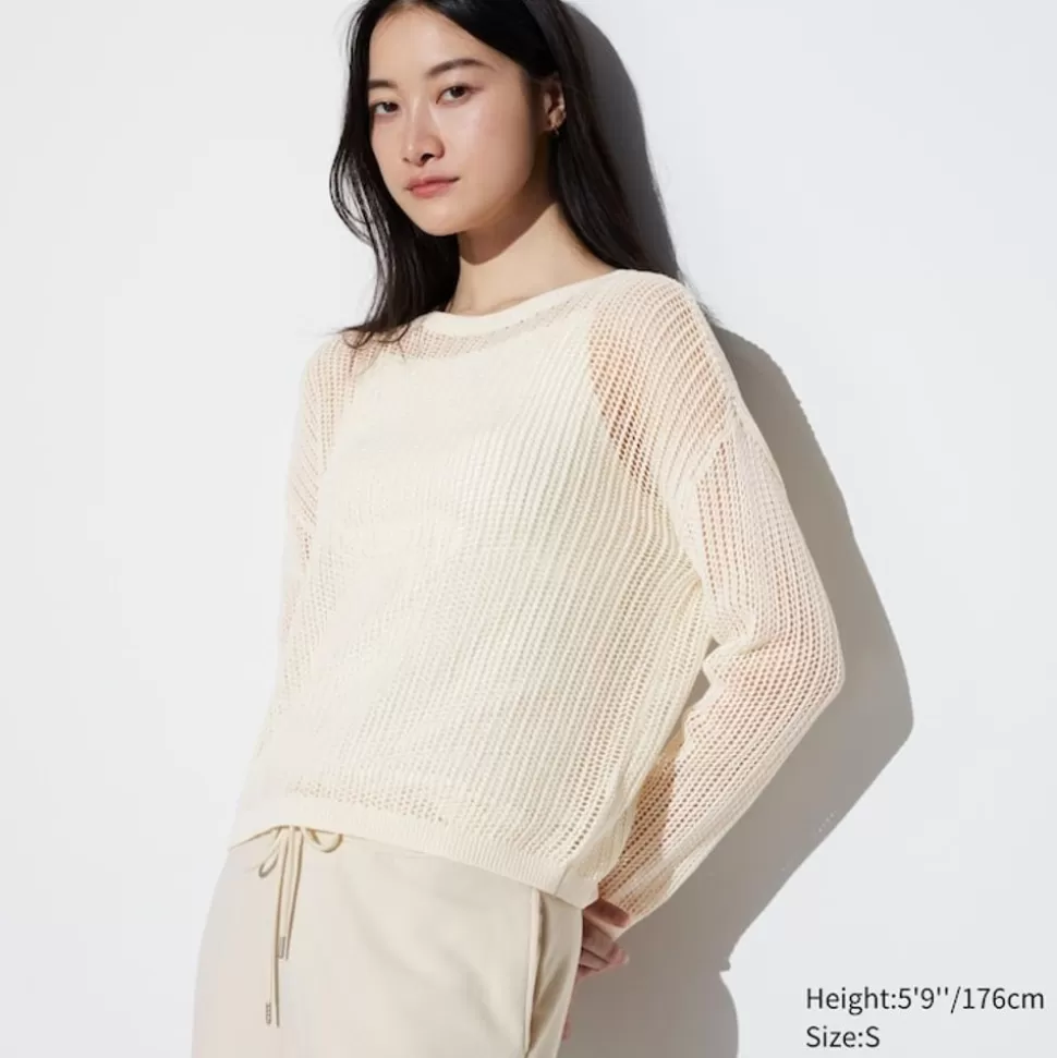 UNIQLO T-Shirts & Oberteile*Mesh Pullover