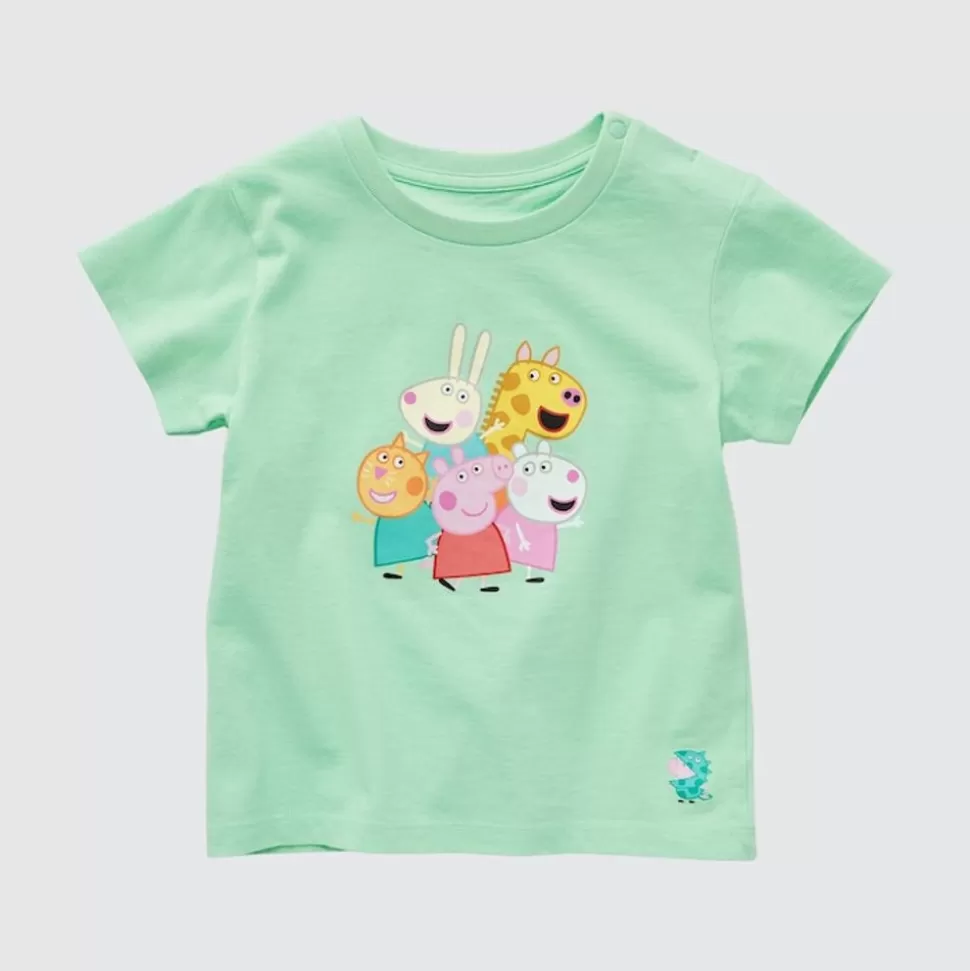 UNIQLO T-Shirts & Oberteile*My Special Friends Ut Bedrucktes T-Shirt Grun