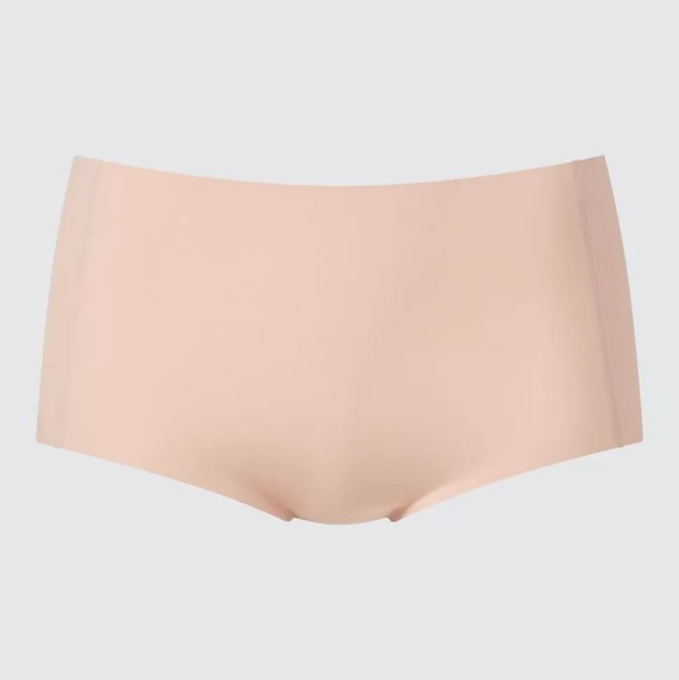 UNIQLO Bhs & Unterwäsche*Nahtloser Airism Slip Mit Hohem Bund Beige