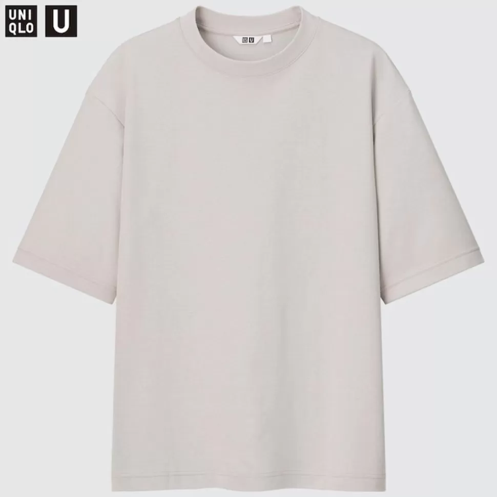UNIQLO T-Shirts & Oberteile*Oversized Airism Baumwolle Halbarm T-Shirt