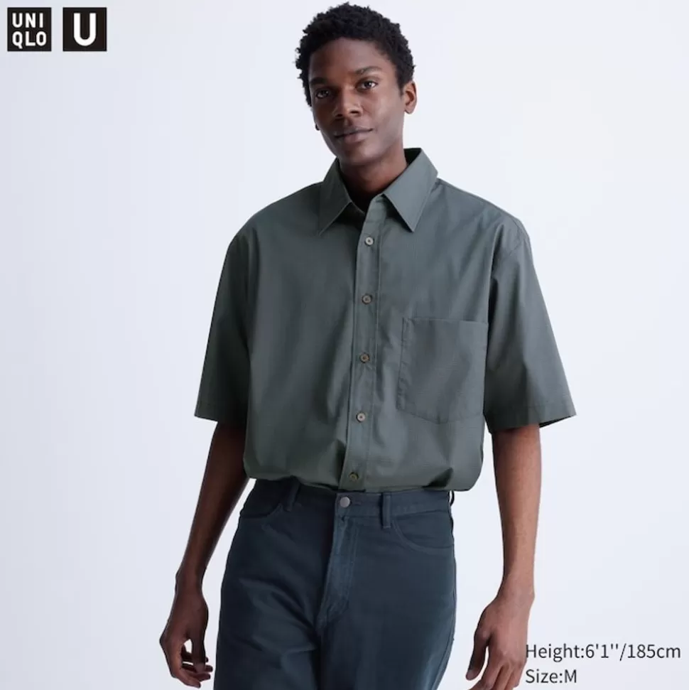 UNIQLO Hemden*Oversized Halbarm Hemd