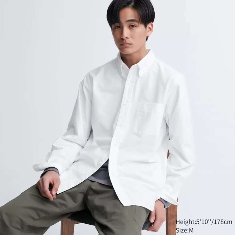 UNIQLO Hemden*Oxford Langarm Hemd