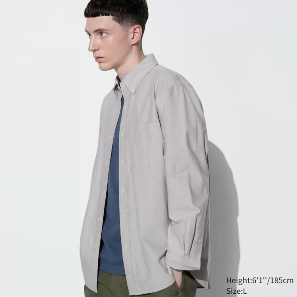 UNIQLO Hemden*Oxford Langarm Hemd