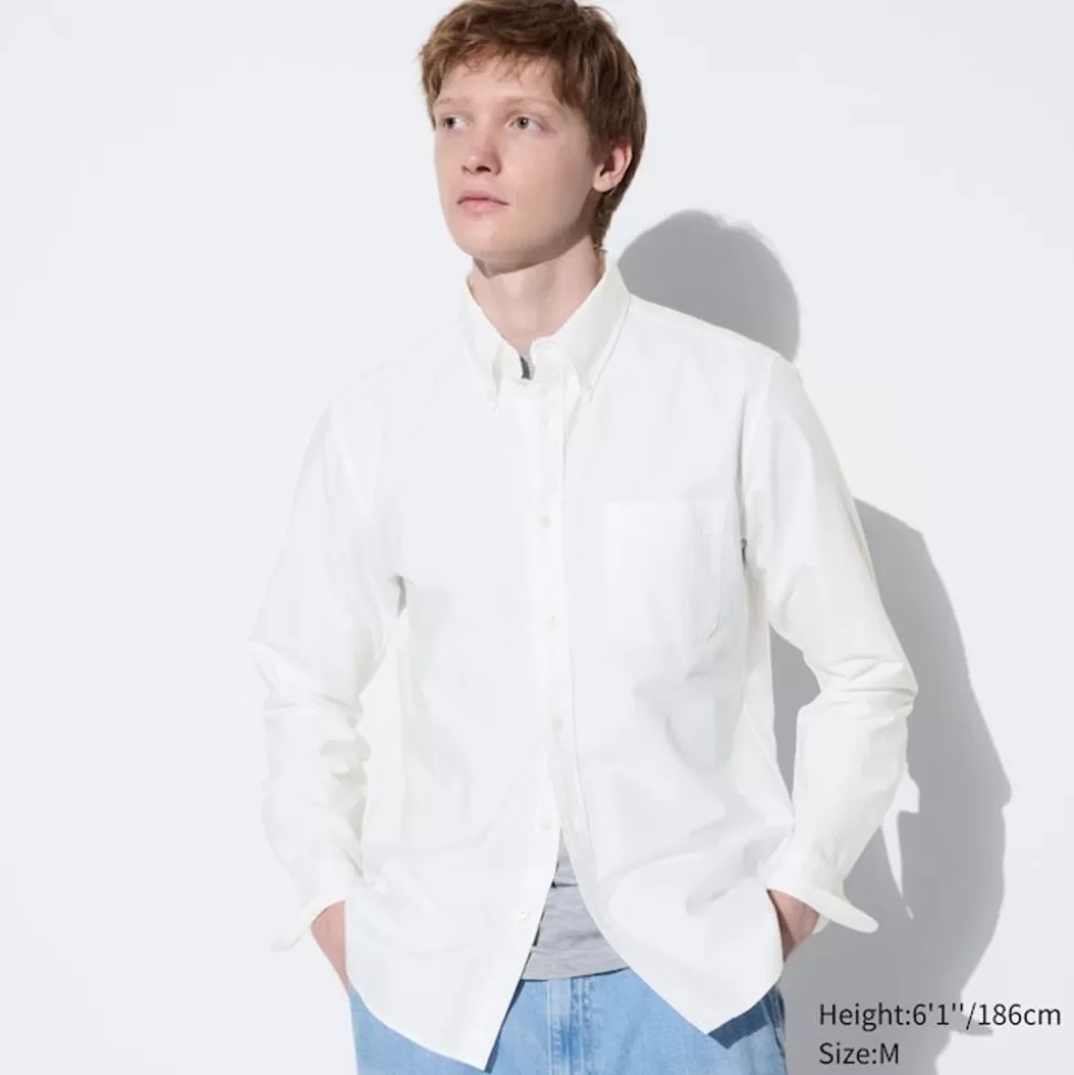 UNIQLO Hemden*Oxford Langarm Hemd (Slim Fit)