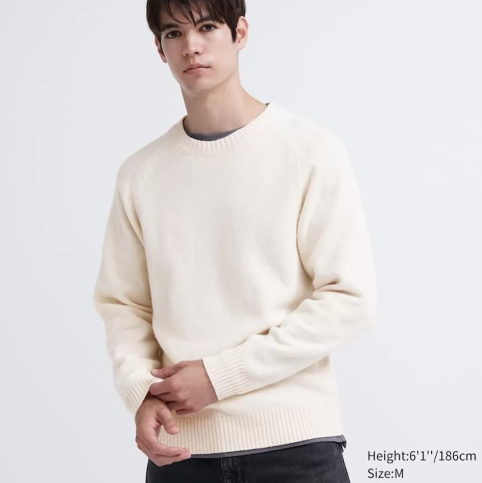 UNIQLO Pullover & Strickjacken*Premium Lammwolle Pullover