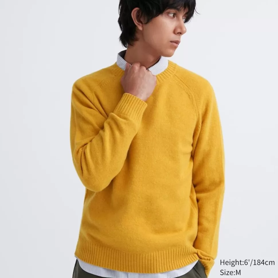 UNIQLO Pullover & Strickjacken*Premium Lammwolle Pullover