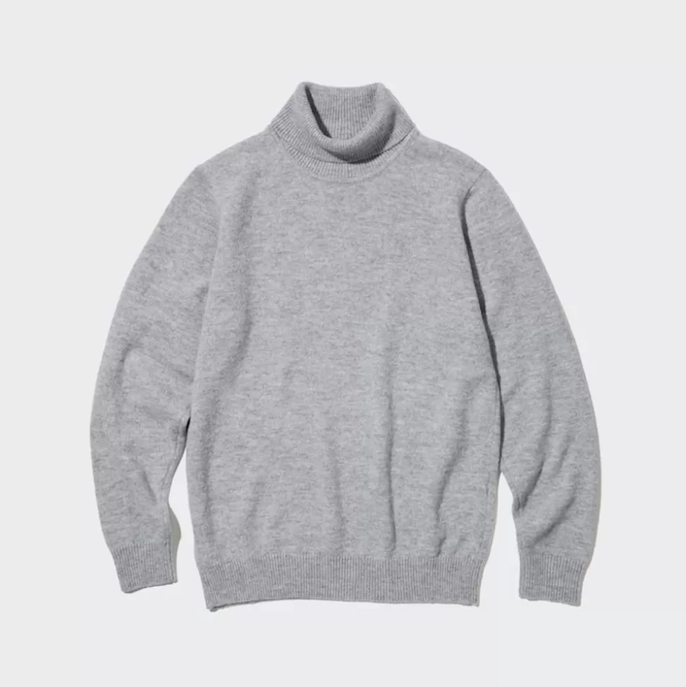 UNIQLO Pullover & Strickjacken*Premium Lammwolle Rollkragenpullover