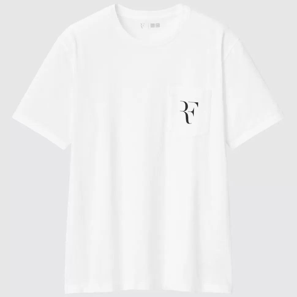 UNIQLO T-Shirts & Oberteile*Roger Federer Rf T-Shirt Weis