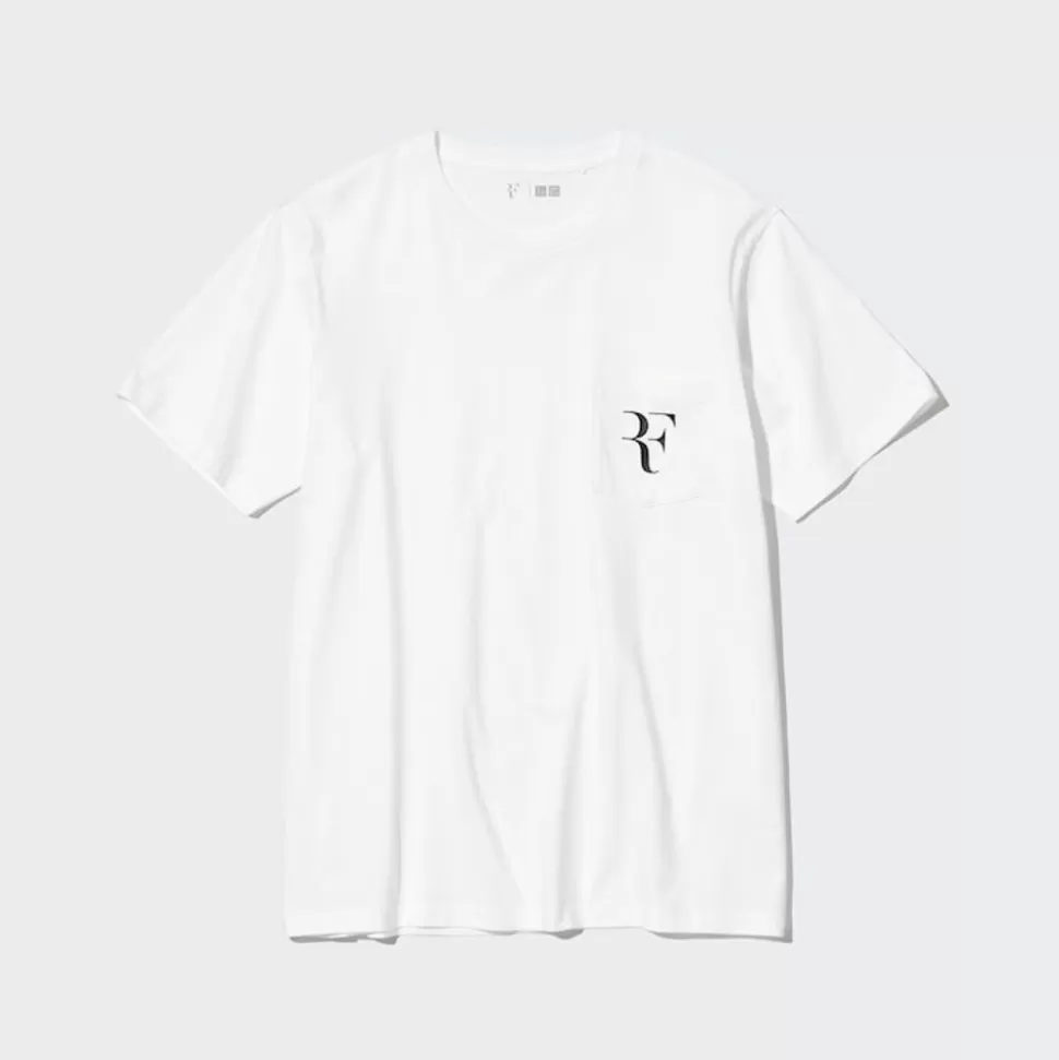 UNIQLO T-Shirts & Oberteile*Roger Federer Rf T-Shirt Weis