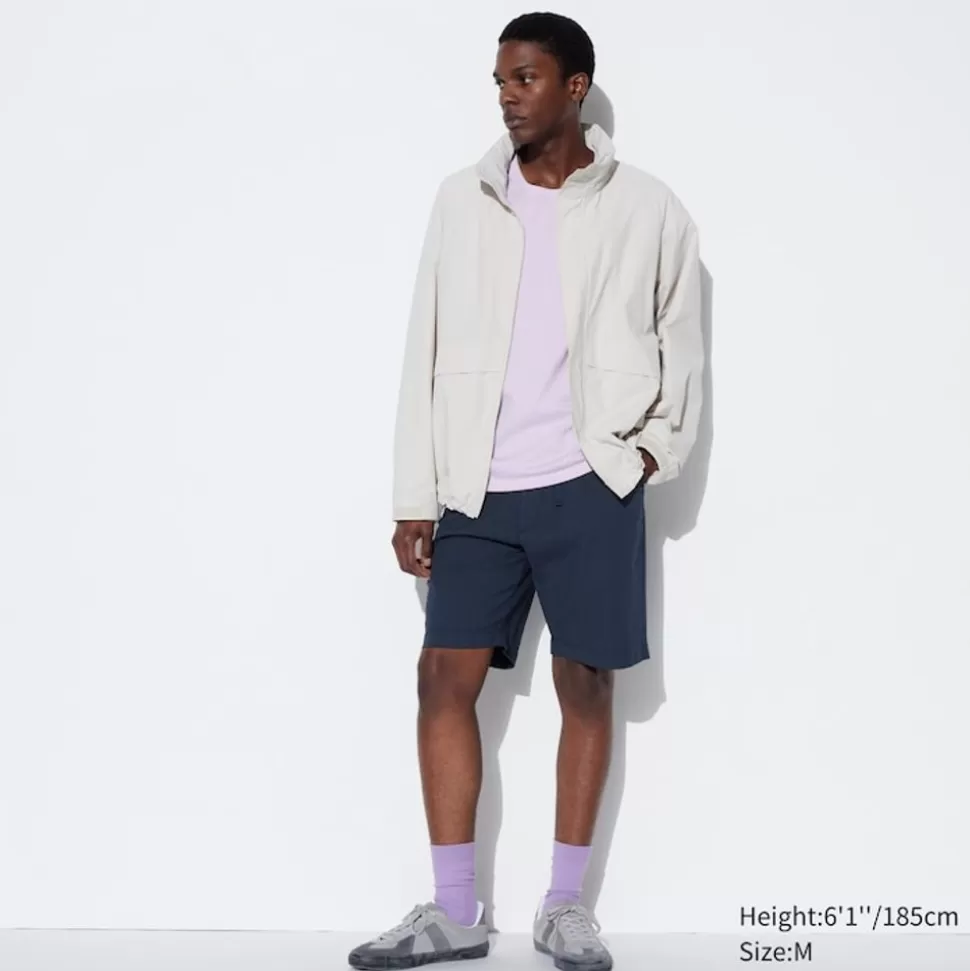 UNIQLO Shorts*Seersucker Stretch Easy Shorts