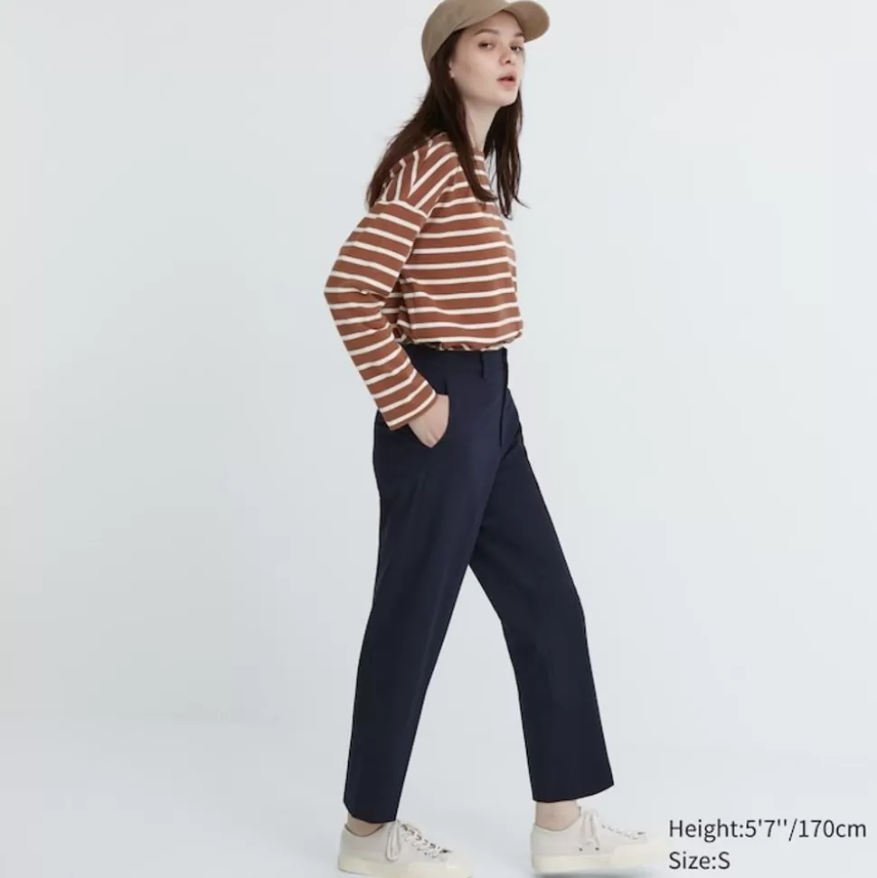 UNIQLO Hosen, Leggings & Jogginghosen*Smart Stoffhose In 7/8-Lange