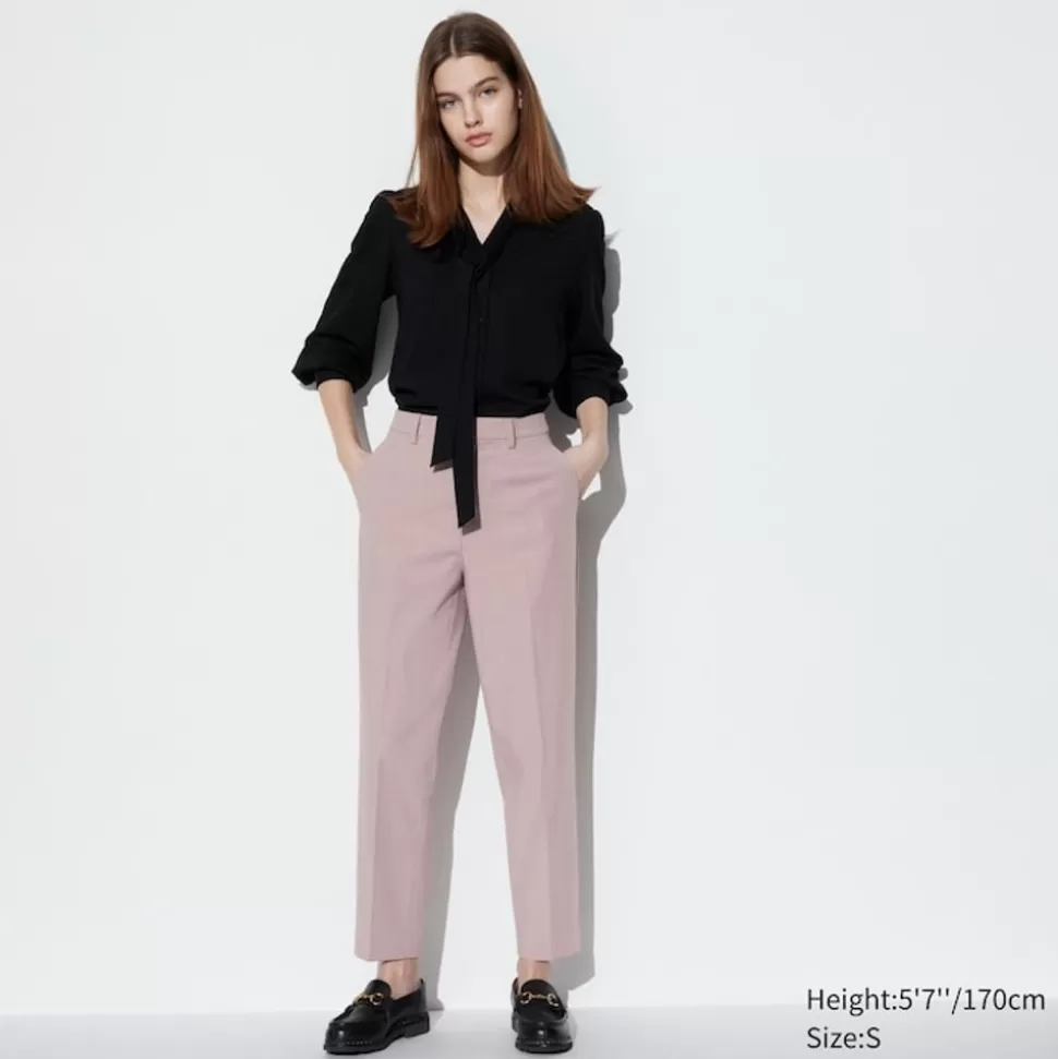 UNIQLO Hosen, Leggings & Jogginghosen*Smart Stoffhose In 7/8-Lange