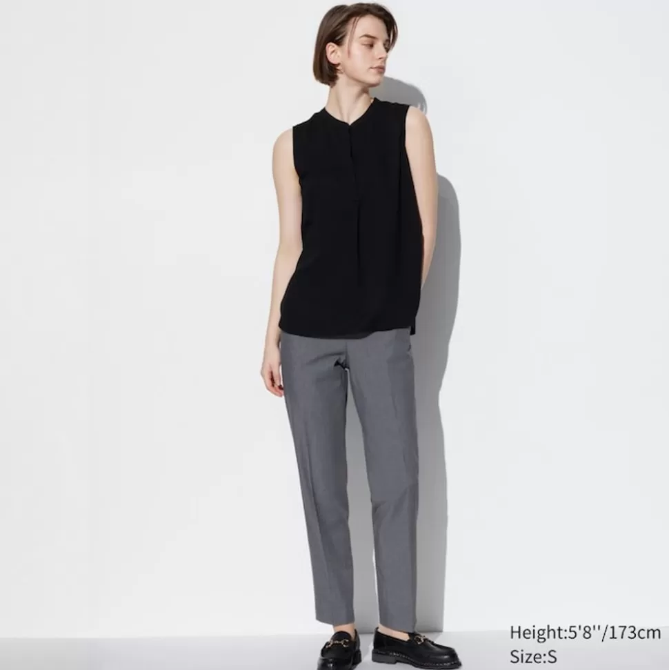 UNIQLO Hosen, Leggings & Jogginghosen*Smart Stoffhose In 7/8-Lange (Lang)