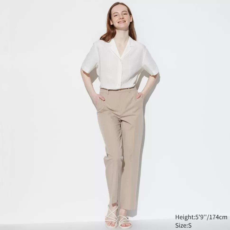UNIQLO Hosen, Leggings & Jogginghosen*Smart Stoffhose In 7/8-Lange (Lang)