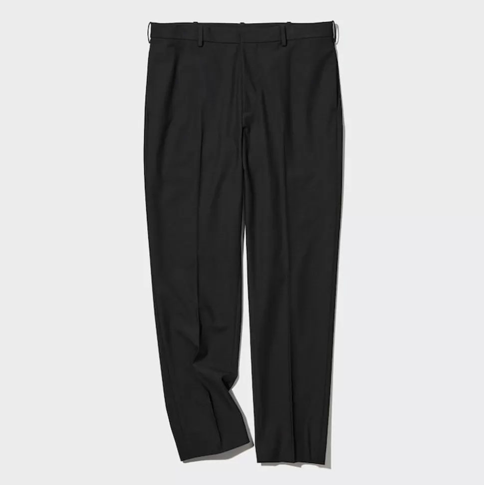 UNIQLO Hosen, Chinos & Jogginghosen*Smart Stoffhose In 7/8-Lange Und Baumwolloptik (Lang)