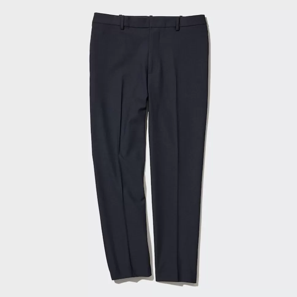 UNIQLO Hosen, Chinos & Jogginghosen*Smart Stoffhose In 7/8-Lange Und Wolloptik