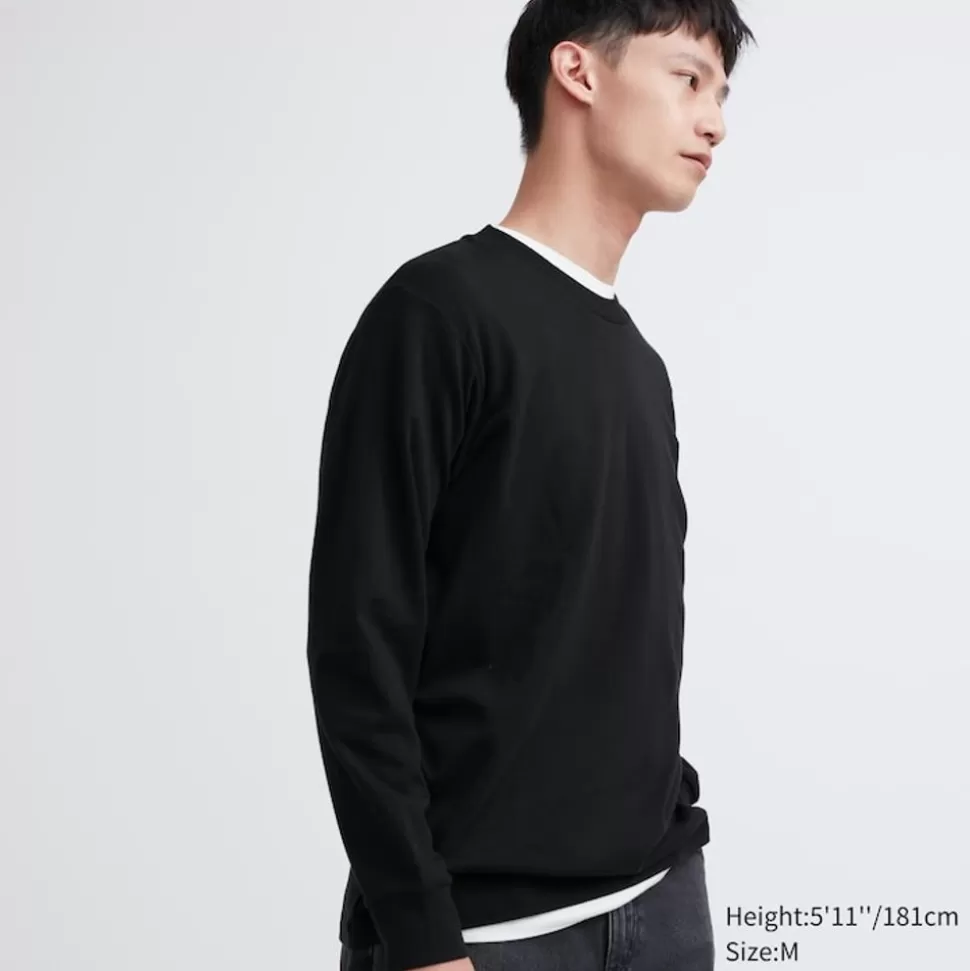 UNIQLO T-Shirts & Oberteile*Soft Touch Langarmshirt