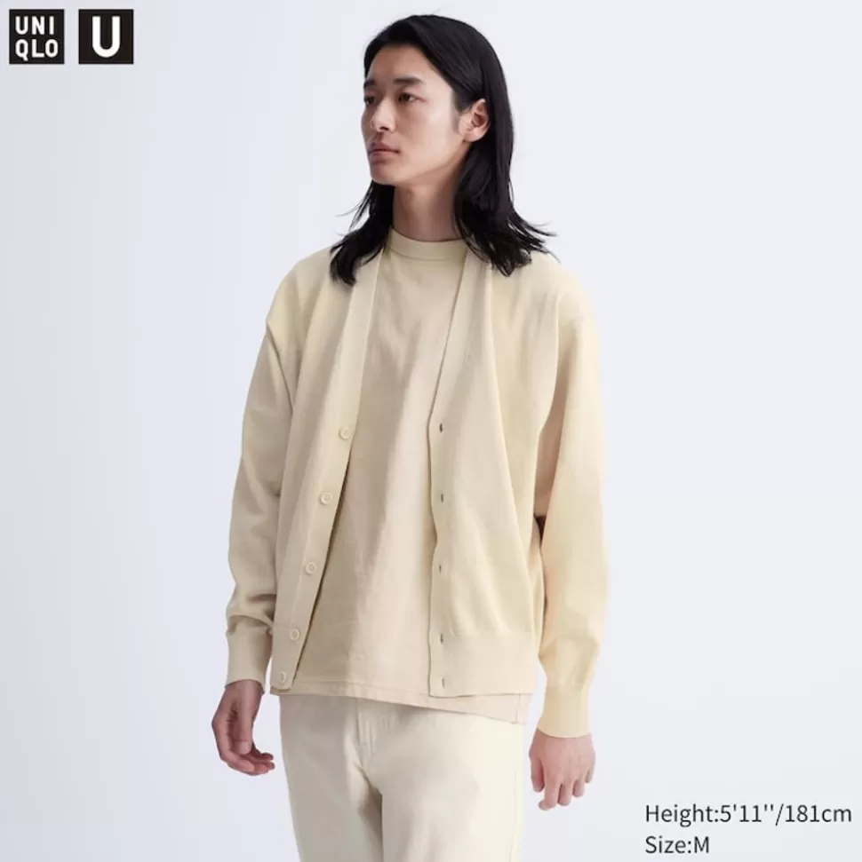 UNIQLO Pullover & Strickjacken*Strickjacke Mit V-Ausschnitt