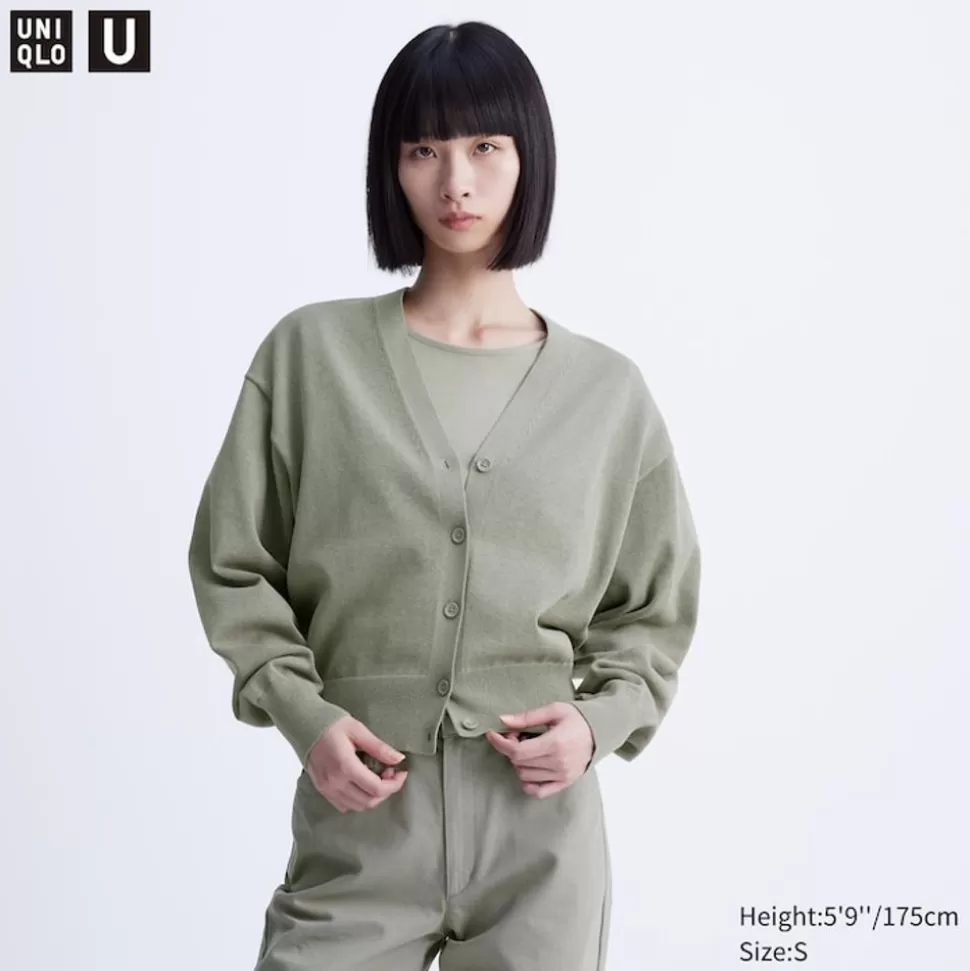 UNIQLO Pullover & Strickjacken*Strickjacke Mit V-Ausschnitt