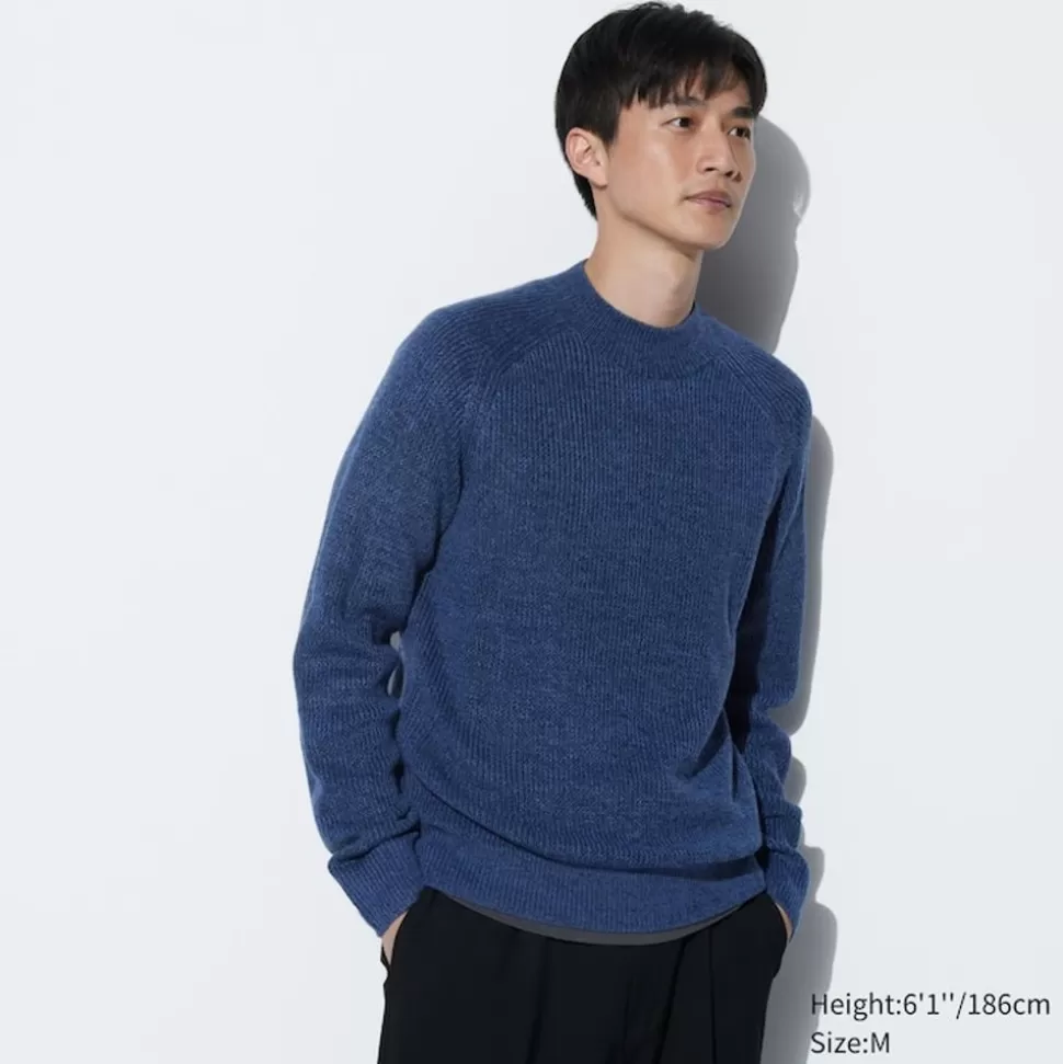 UNIQLO Pullover & Strickjacken*Strickpullover Mit Hohem Kragen