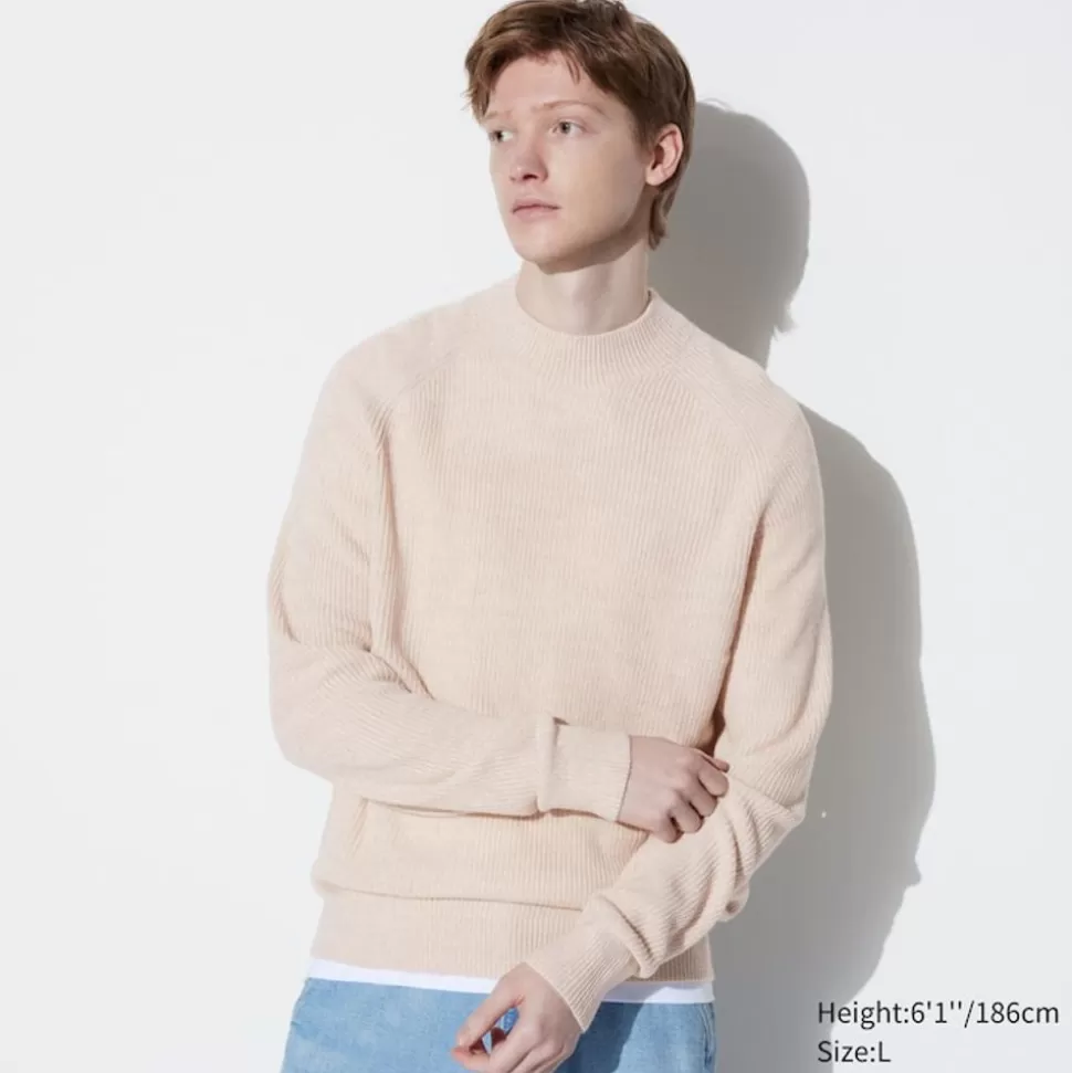 UNIQLO Pullover & Strickjacken*Strickpullover Mit Hohem Kragen